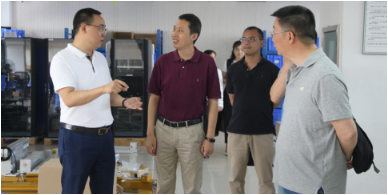 武侯区统战部王瑞平部长到我司进行调研